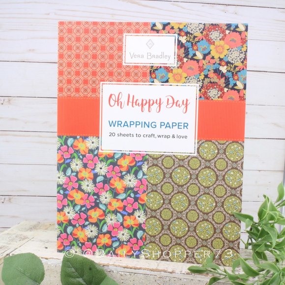Vera Bradley Party Supplies Vera Bradley Oh Happy Day Wrapping